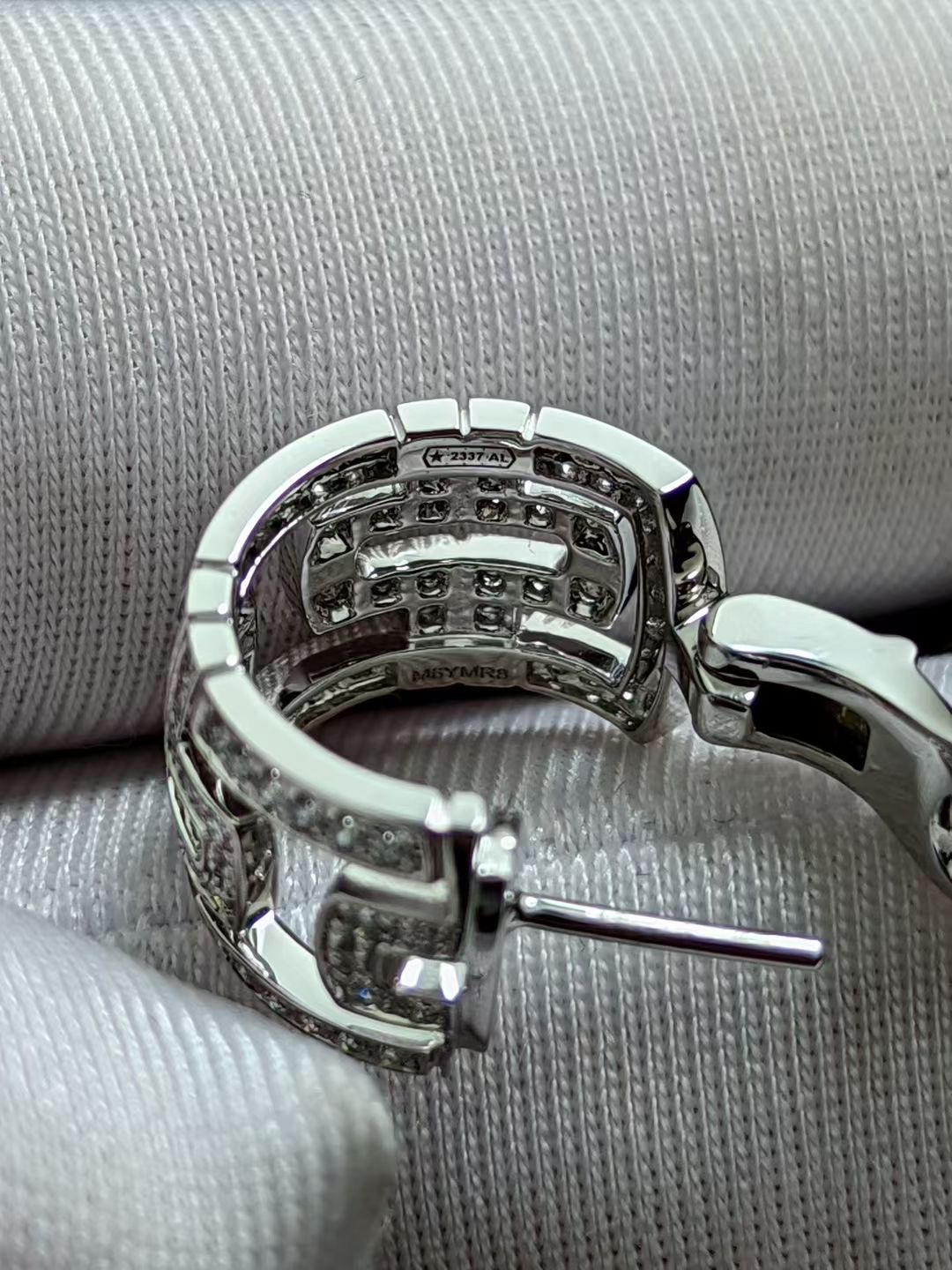 Bvlgari diamond earrings
