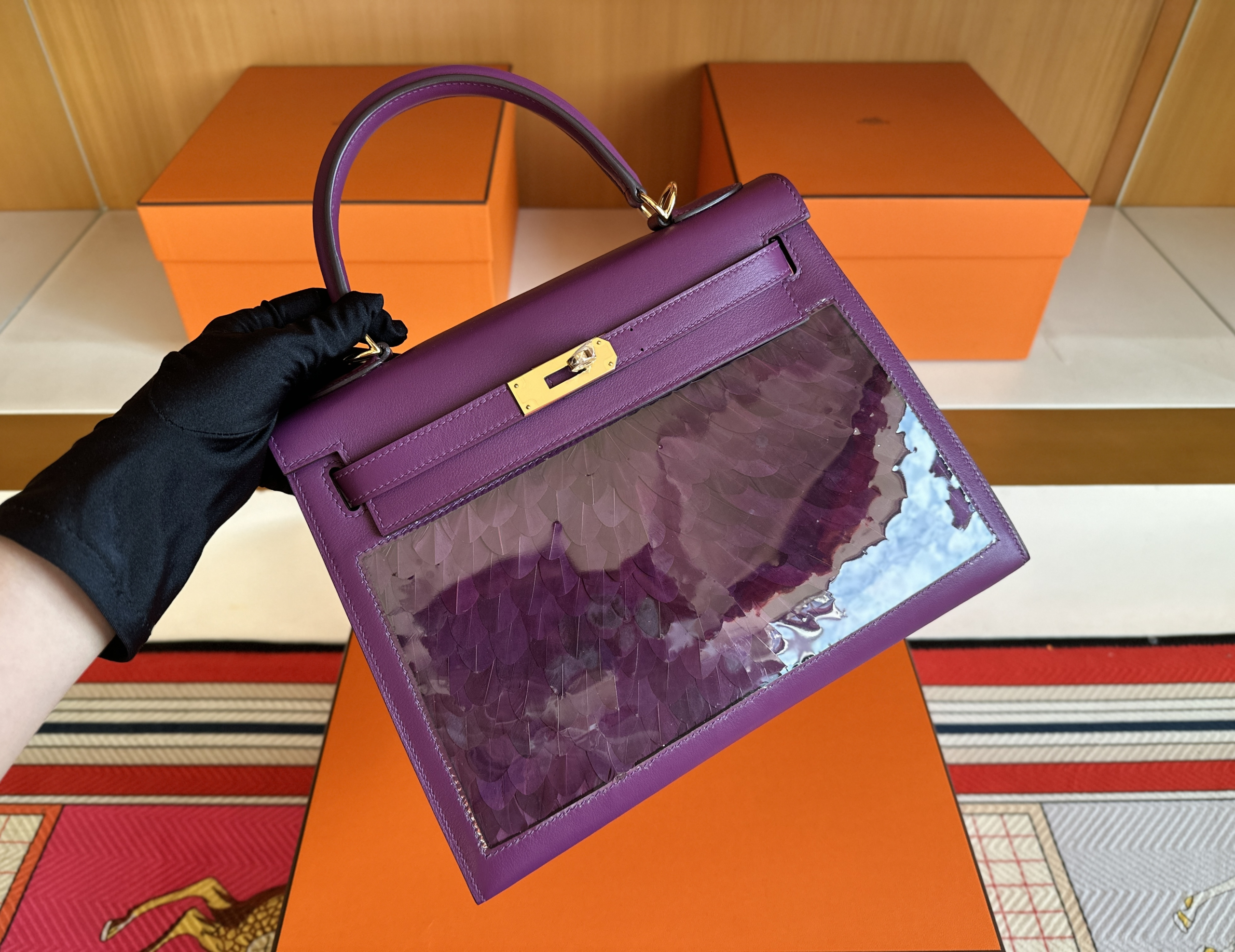 K28 Tadelakt Purple