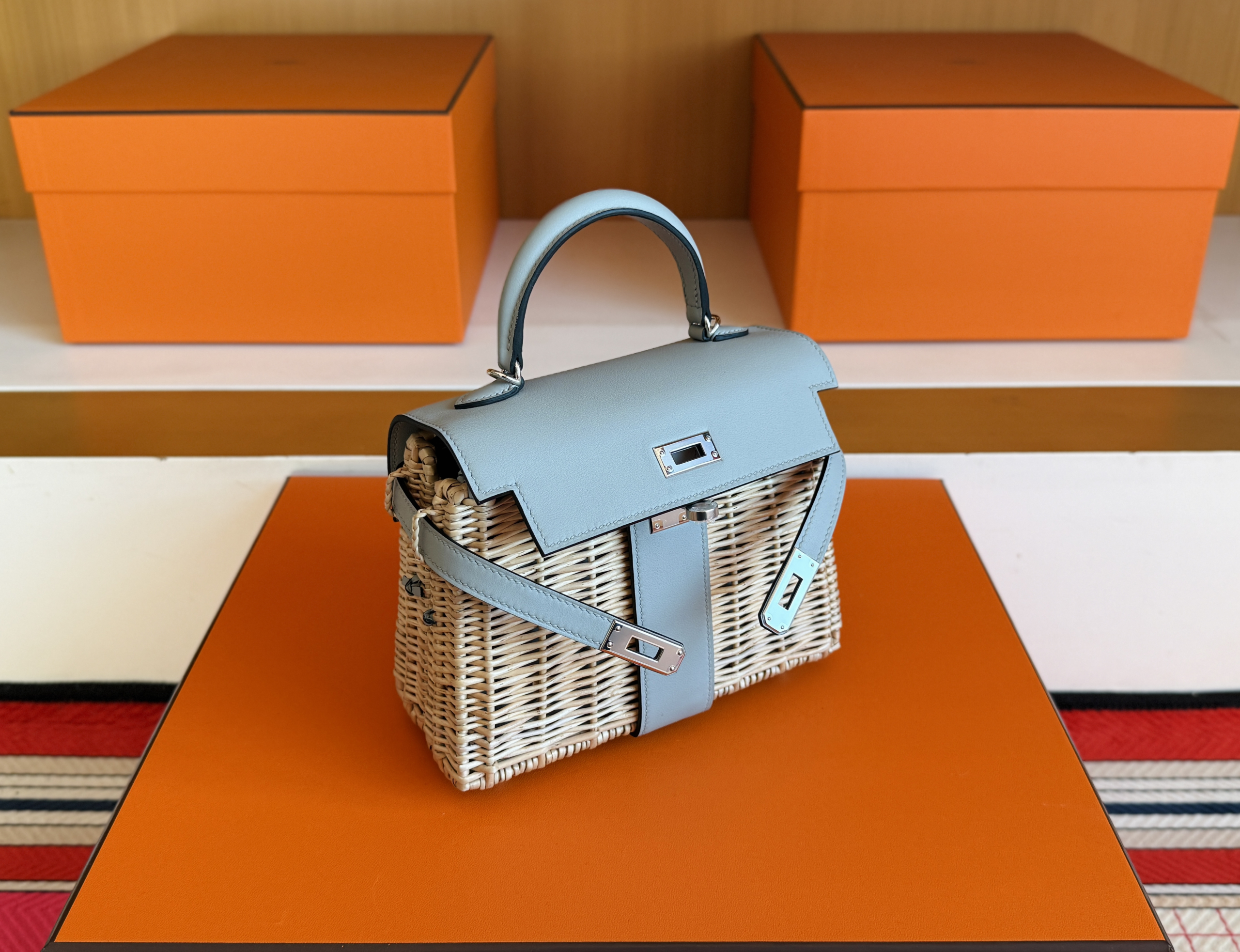 Mini KL Picnic Blue