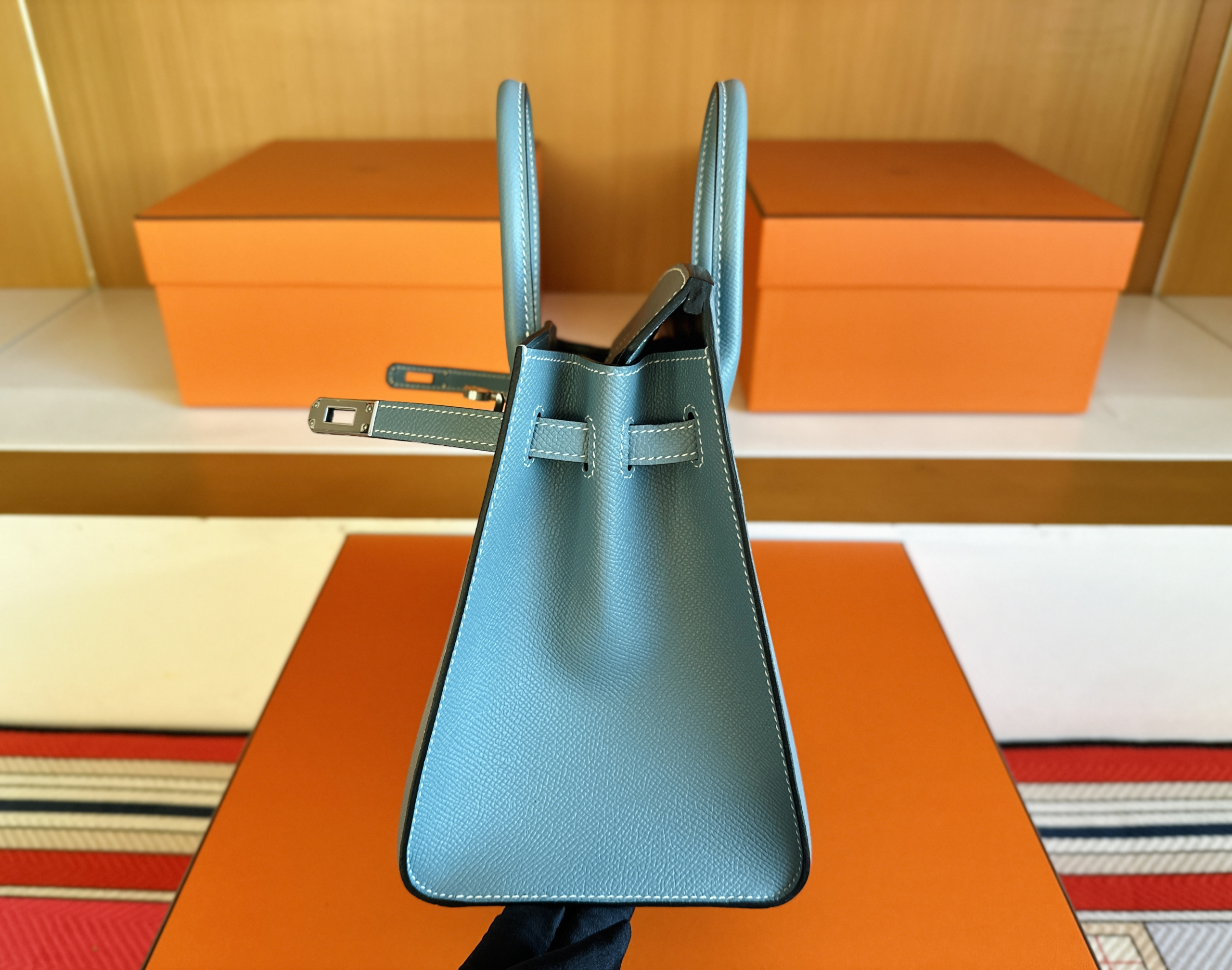 B25 Sellier Epsom Blue
