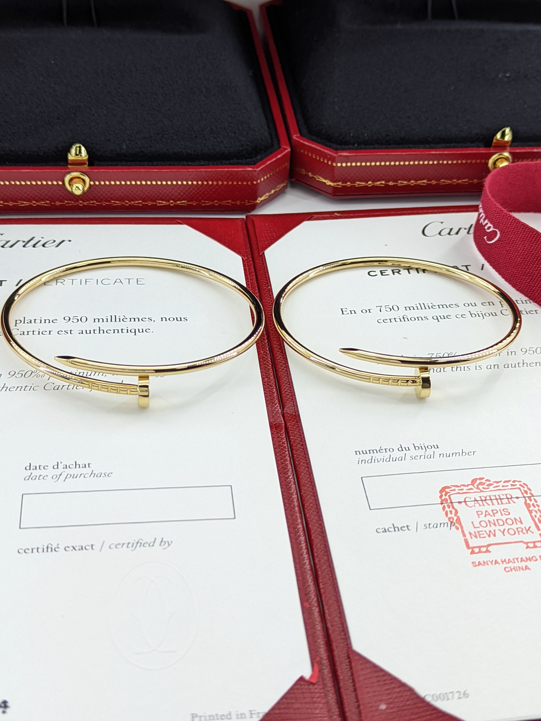Cartier bracelet 18K gold