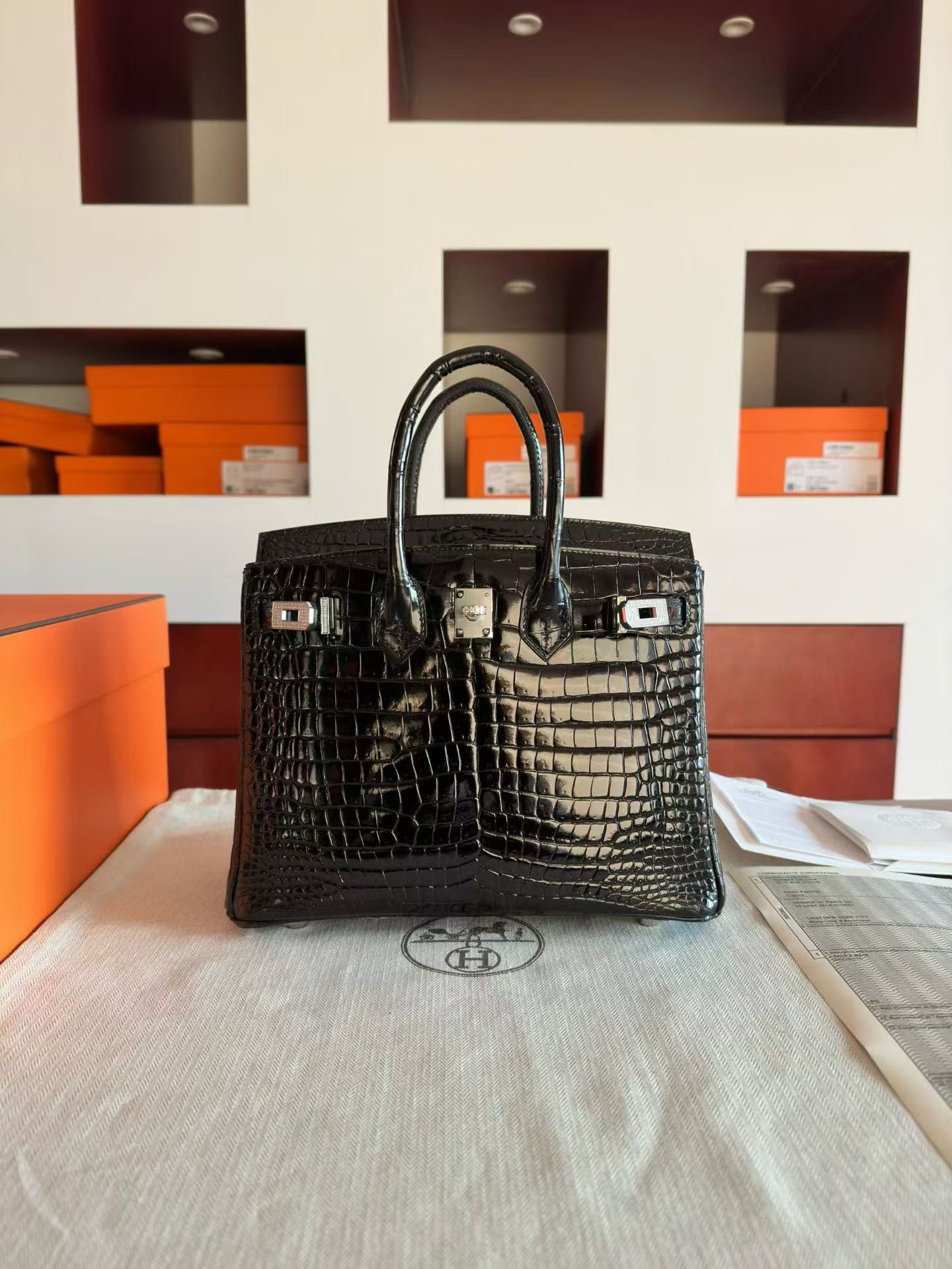 BK30 Crocodile Porosus Diamond Ck89