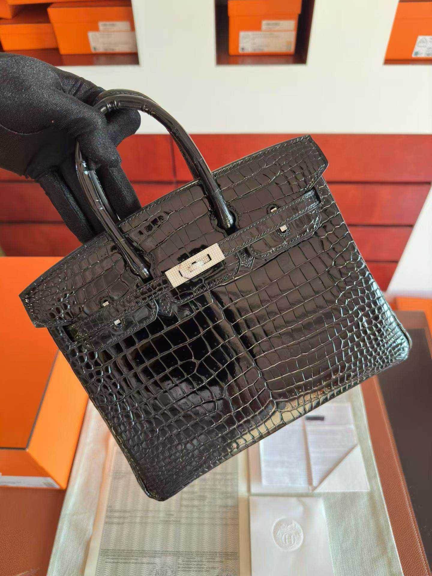BK30 Crocodile Porosus Diamond Ck89