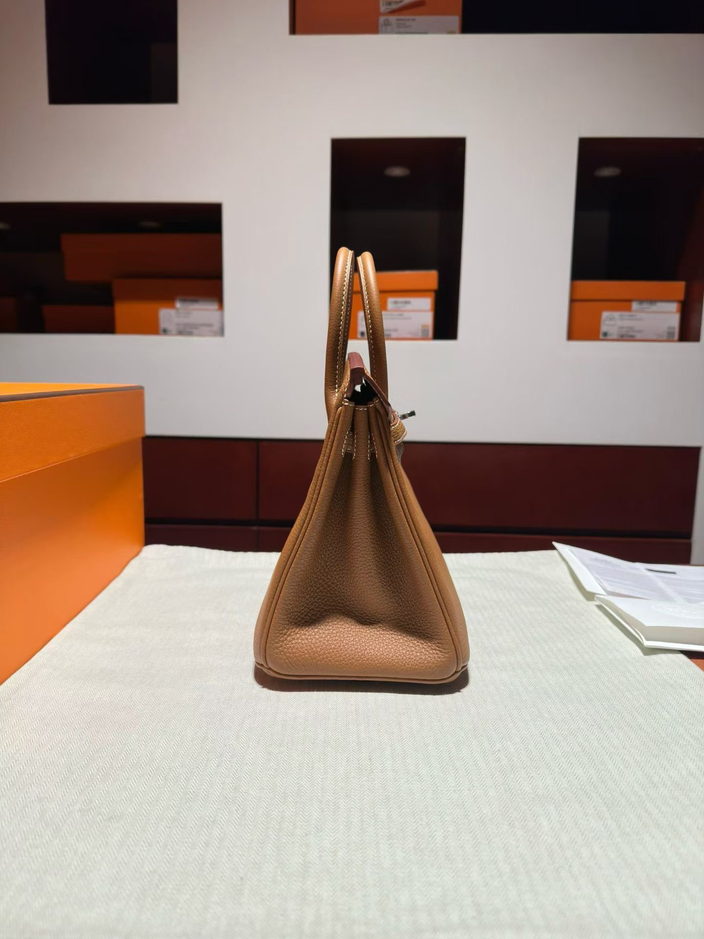 B25 金棕色togo 银扣  Ck37