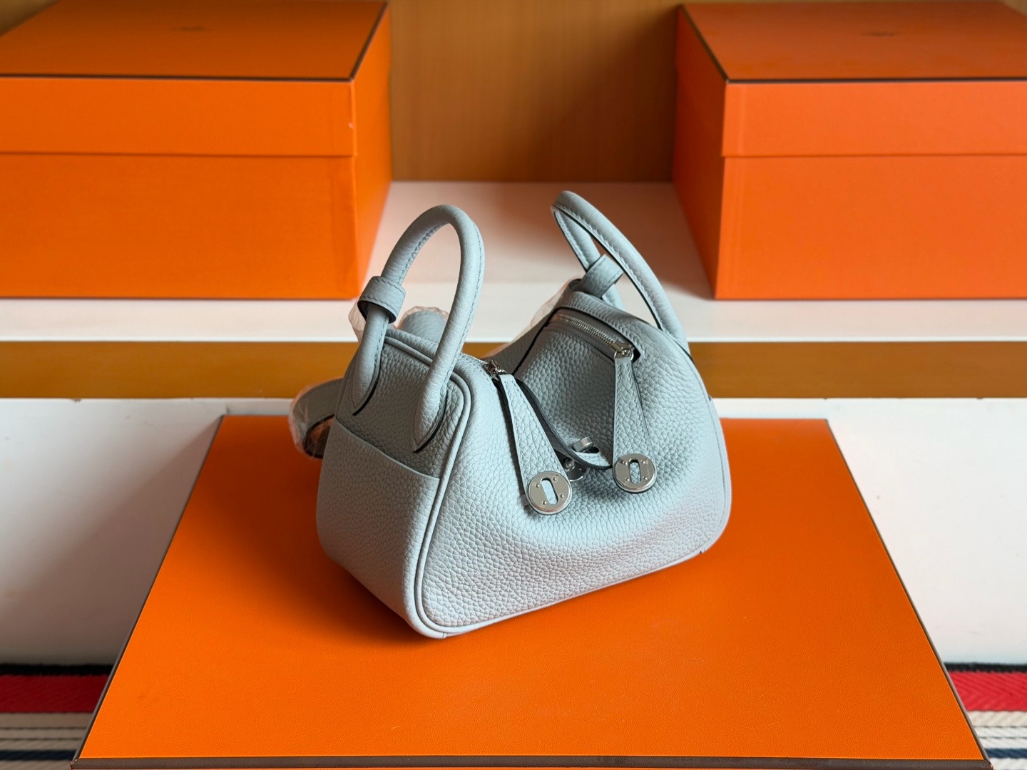 Mini Lindy P0 Gris Pantin